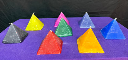 Pyramid candles